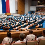 Une délégation indigène de Palawan en mission à Manille