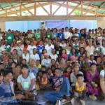 Una Asamblea General después del Tifón Hayan: solidaridad y planificación sensata para los Tagbanua del grupo de Islas Calamian