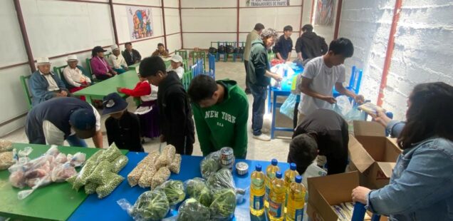 The working children of Paute keep-up their solidarity association - they learn, enjoy some recreation and assist the disadvantaged elders in their community